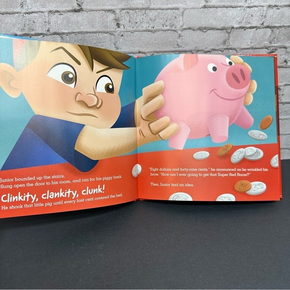 The Super Red Racer: Junior Discovers Work Children's Book by Dave Ramsey - Picture 5 of 9